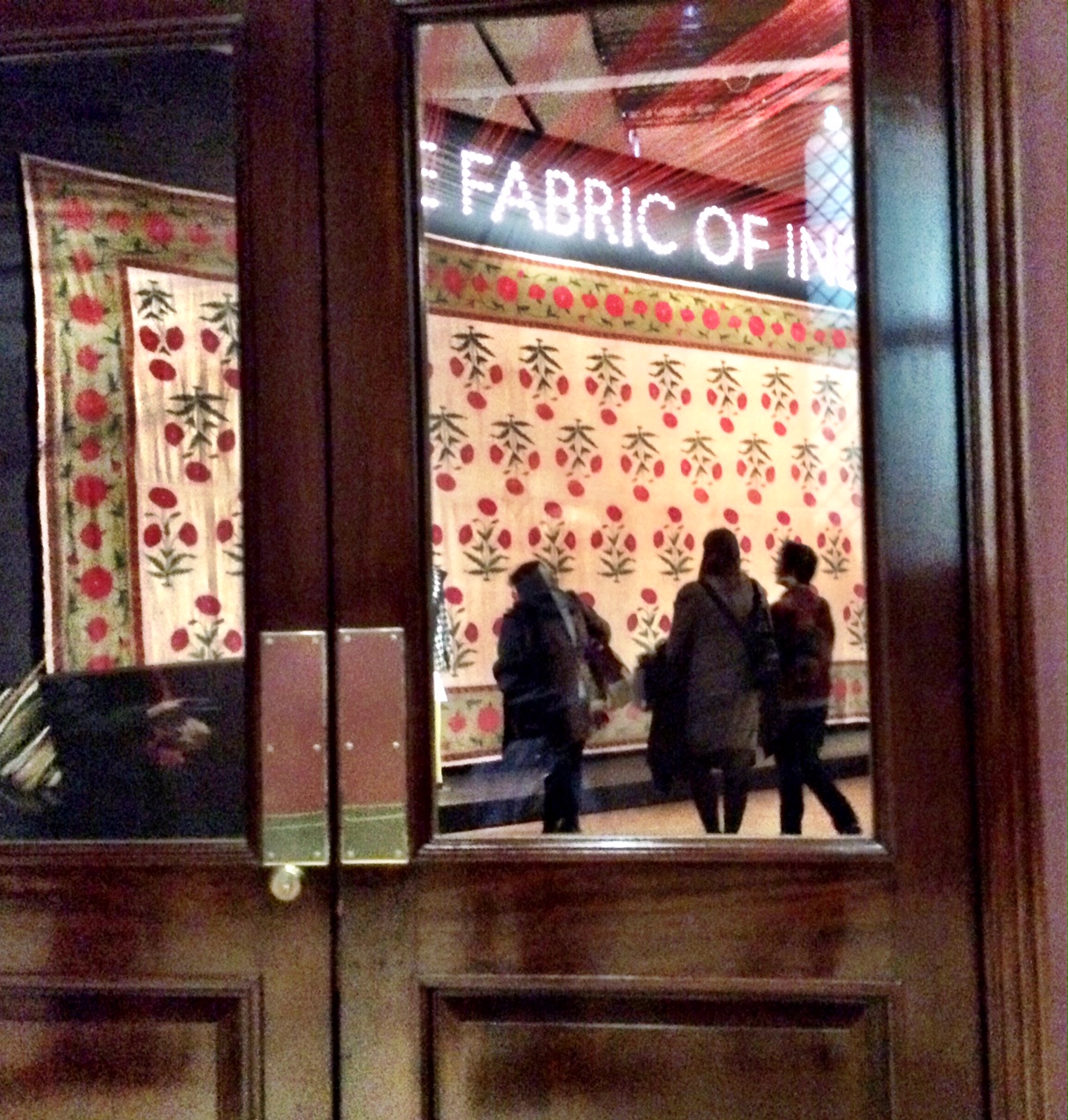 The Fabric of India exhibition at the Victoria and Albert Museum London Jan 2016